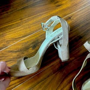 Nude strappy sandals